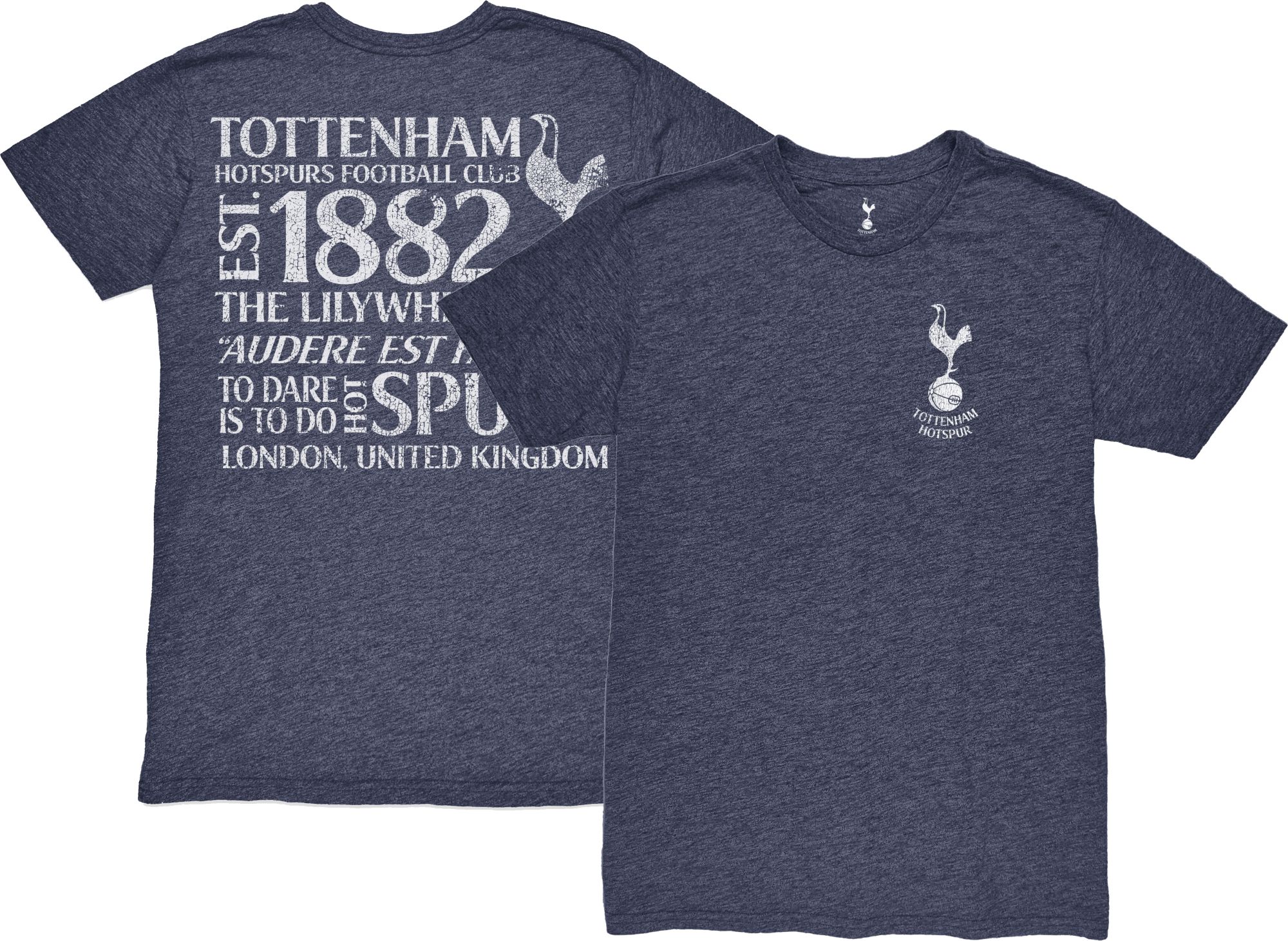 1863 FC Tottenham Hotspur 2023 Vintage Collage Navy T-Shirt product image