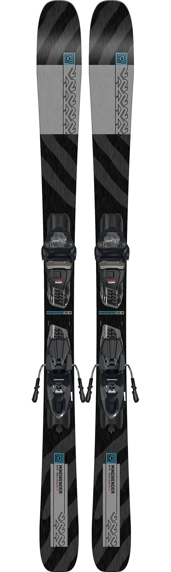 K2 Women's Mindbender 85 Skis with Squire Bindings 2024 product image