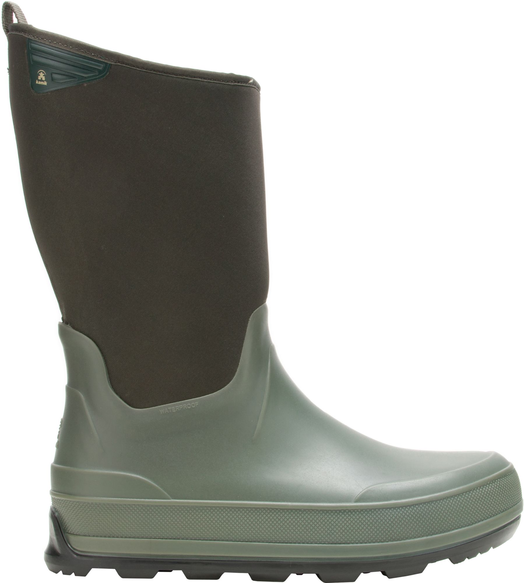 green men’s tall rain boot