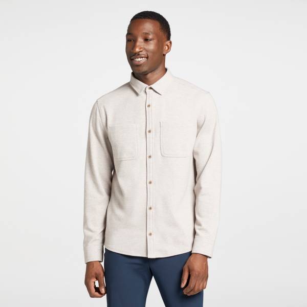 VRST Men's Long Sleeve Button Down Herringbone Shirt product image