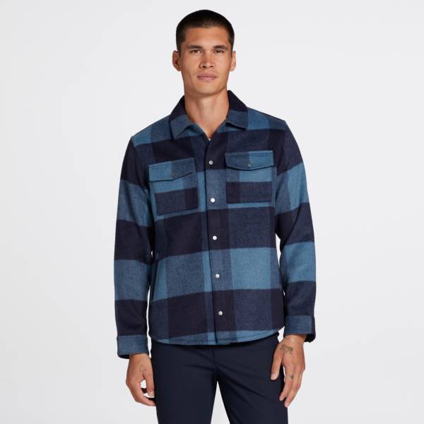 Wool blend clearance flannel shirt