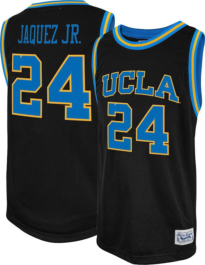 Men's Jordan Brand #1 Blue UCLA Bruins Replica Basketball Jersey