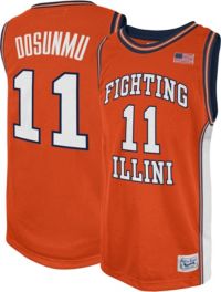 Retro Brand Men's Illinois Fighting Illini Ayo Dosunmu Replica Basketball Jersey - White - M Each