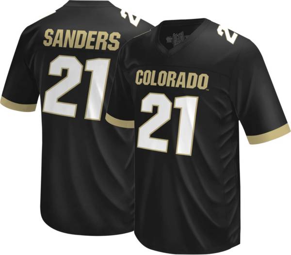 Retro Brand Youth Colorado Buffaloes Shilo Sanders 21 Black Replica