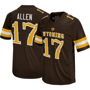 sorry, Retro Brand Youth Wyoming Cowboys Josh Allen #17 Brown Replica Football Jersey is currently out of stock