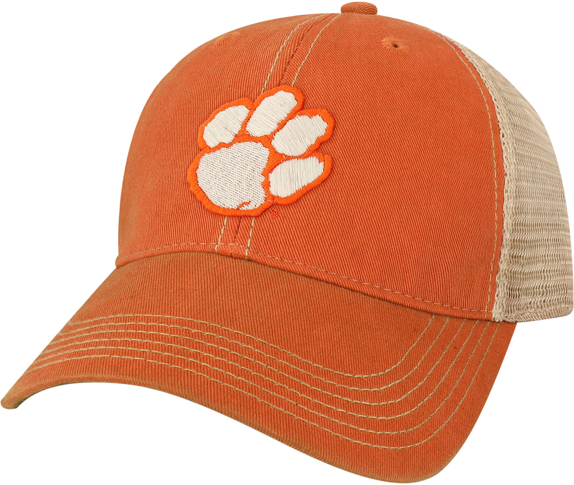 League-Legacy Men's Clemson Tigers Orange Old Favorite Adjustable Trucker Hat product image
