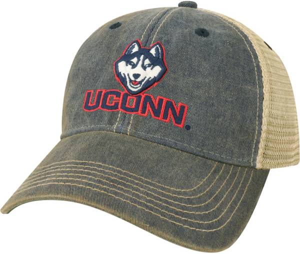 League-Legacy Men's UConn Huskies Blue Old Favorite Adjustable Trucker Hat product image
