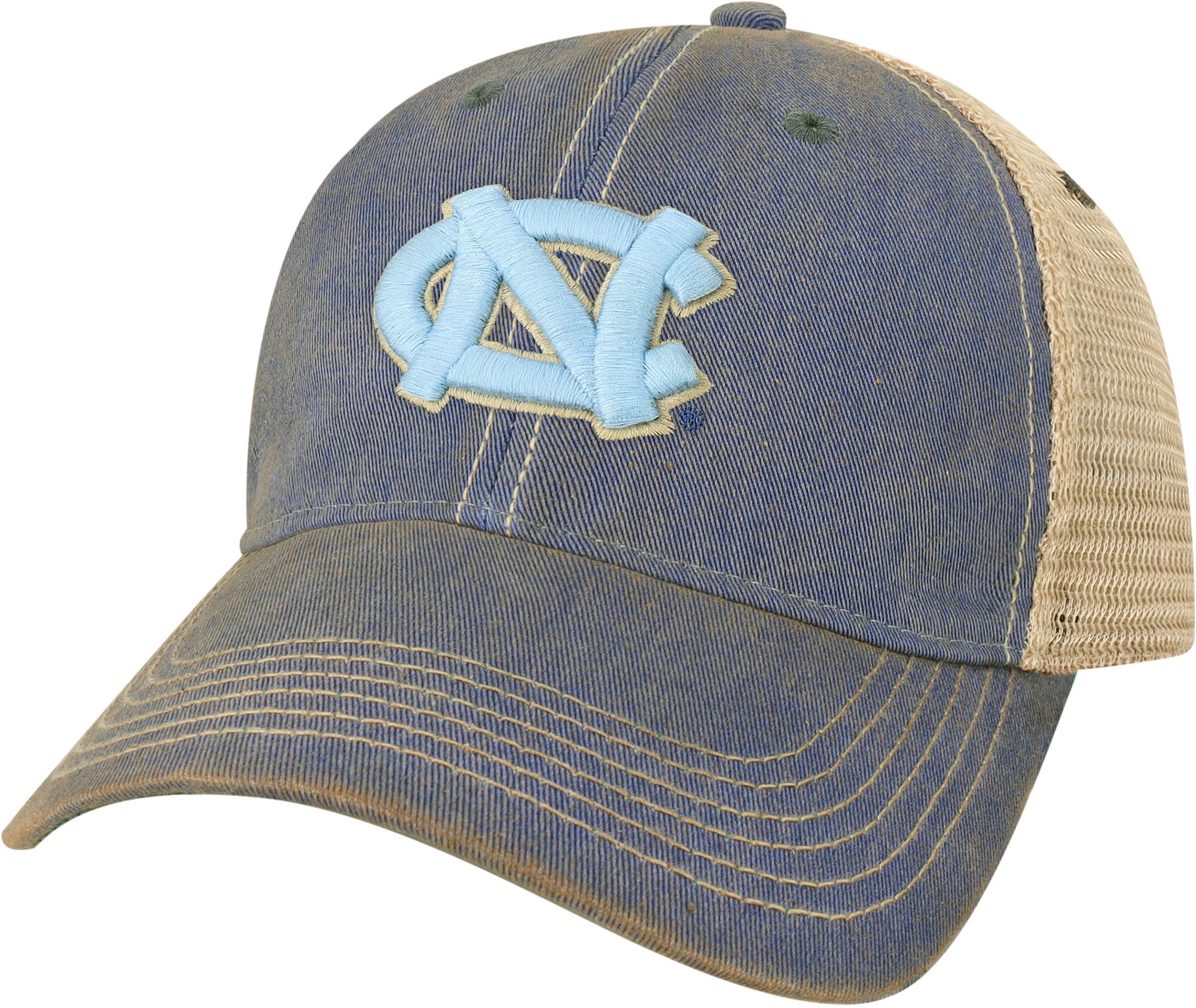 League-Legacy Men's North Carolina Tar Heels Carolina Blue Old Favorite Adjustable Trucker Hat product image