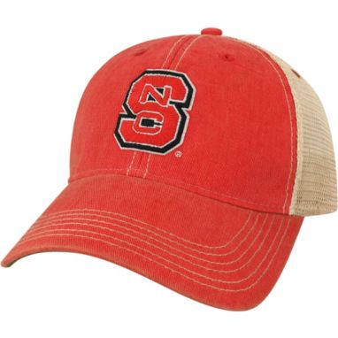 sorry, League-Legacy Men's NC State Wolfpack Red Old Favorite Adjustable Trucker Hat is currently out of stock
