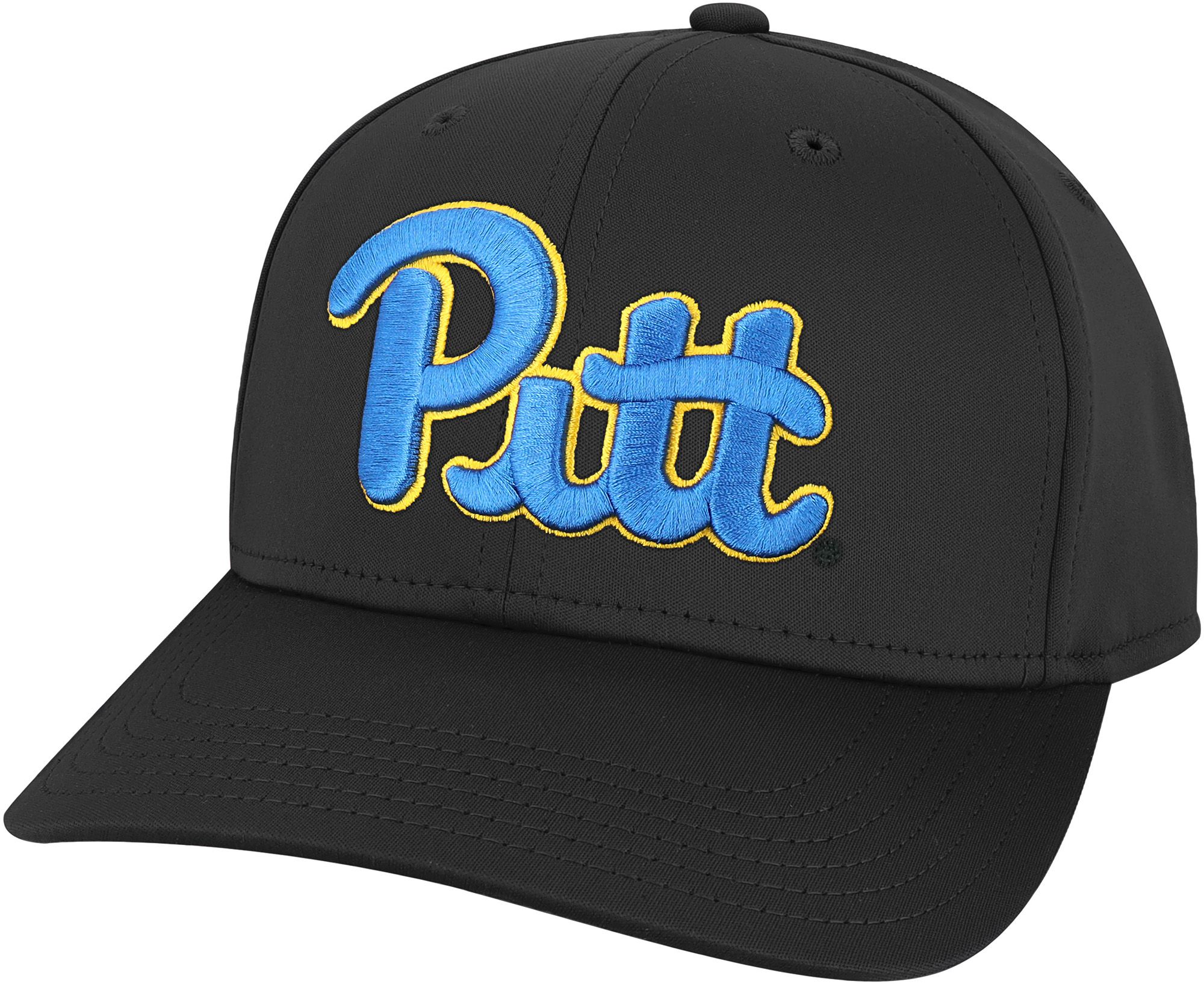 League-Legacy Men's Pitt Panthers Black Cool Fit Stretch Hat product image