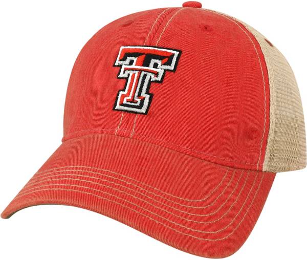 League-Legacy Men's Texas Tech Red Raiders Red Old Favorite Adjustable Trucker Hat product image