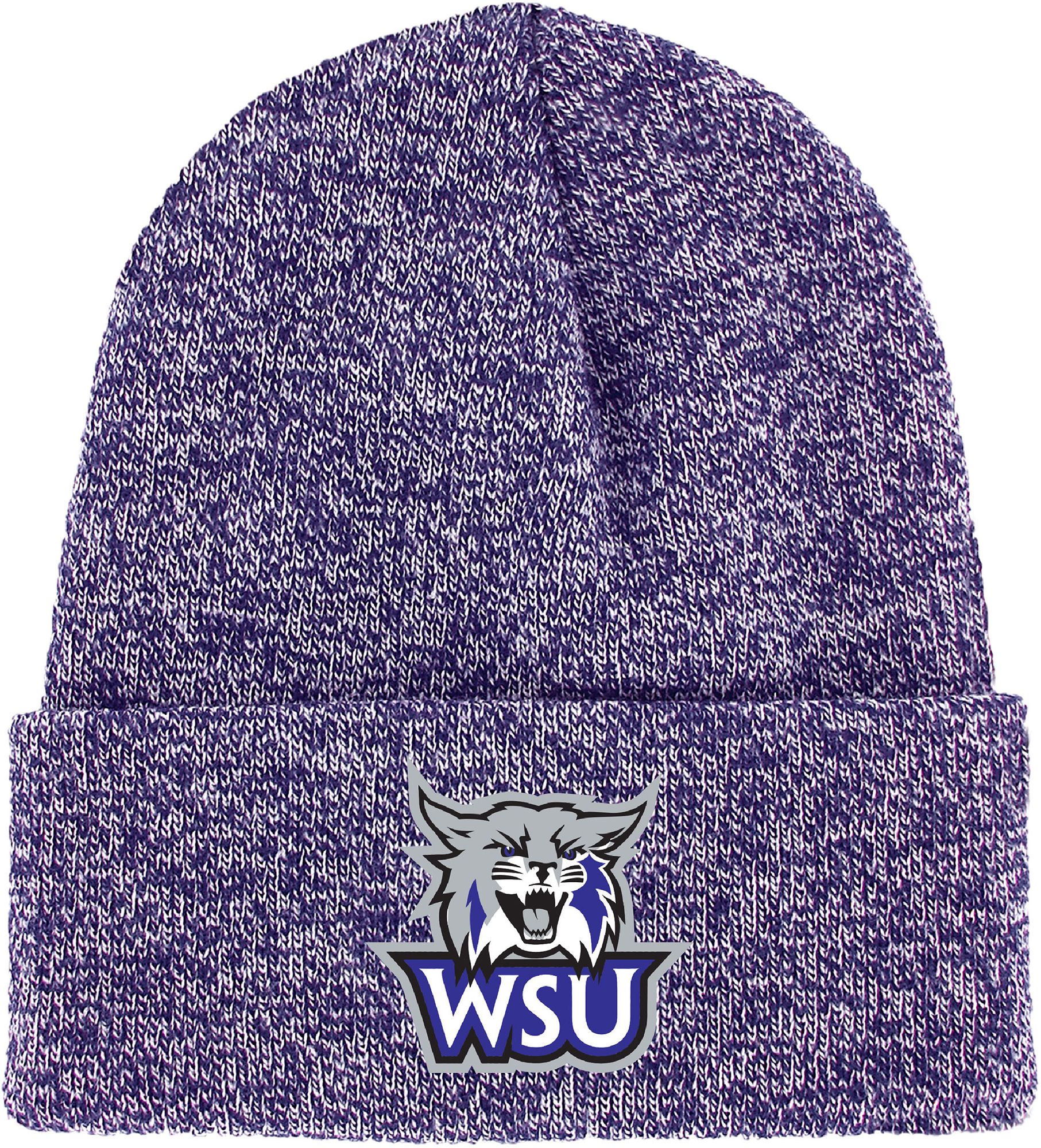 League-Legacy Men's Weber State Wildcats Purple Cuffed Knit Beanie