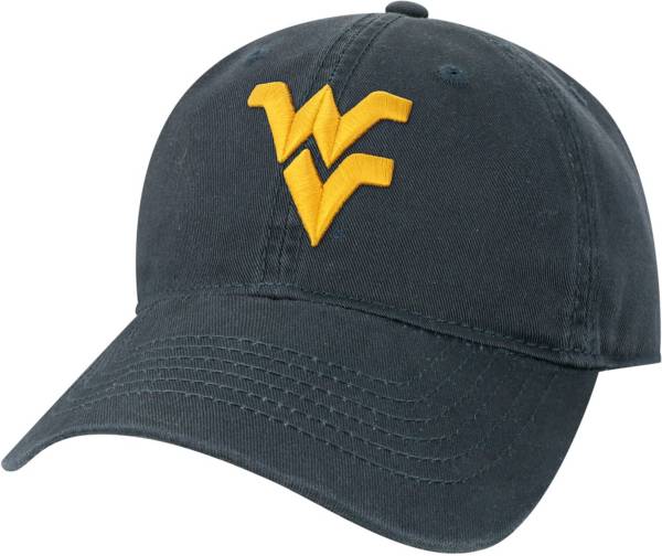 League-Legacy Men's West Virginia Mountaineers Blue EZA Adjustable Hat ...