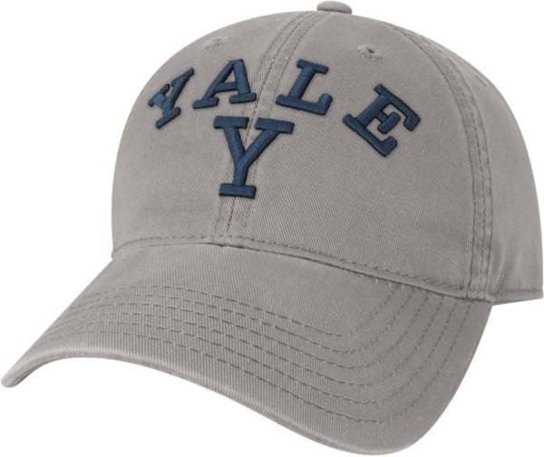 League-Legacy Men's Yale Bulldogs Grey EZA Adjustable Hat product image