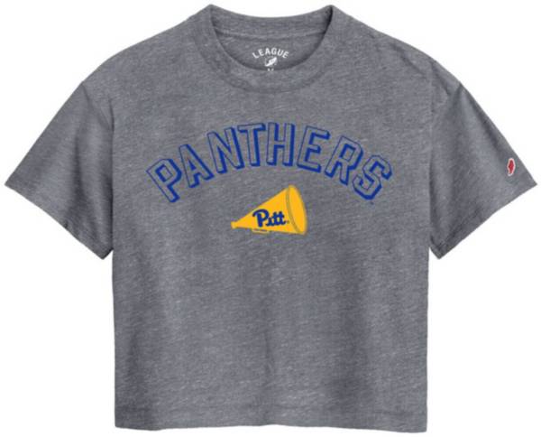 League-Legacy Women's Pitt Panthers Grey Intramural Midi T-Shirt product image