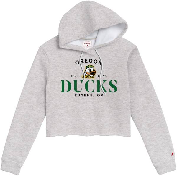 Grey best sale oregon hoodie