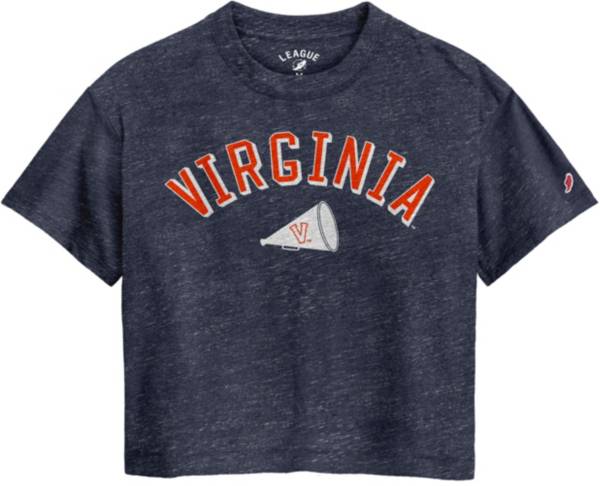 League-Legacy Women's Virginia Cavaliers Blue Intramural Midi T-Shirt product image
