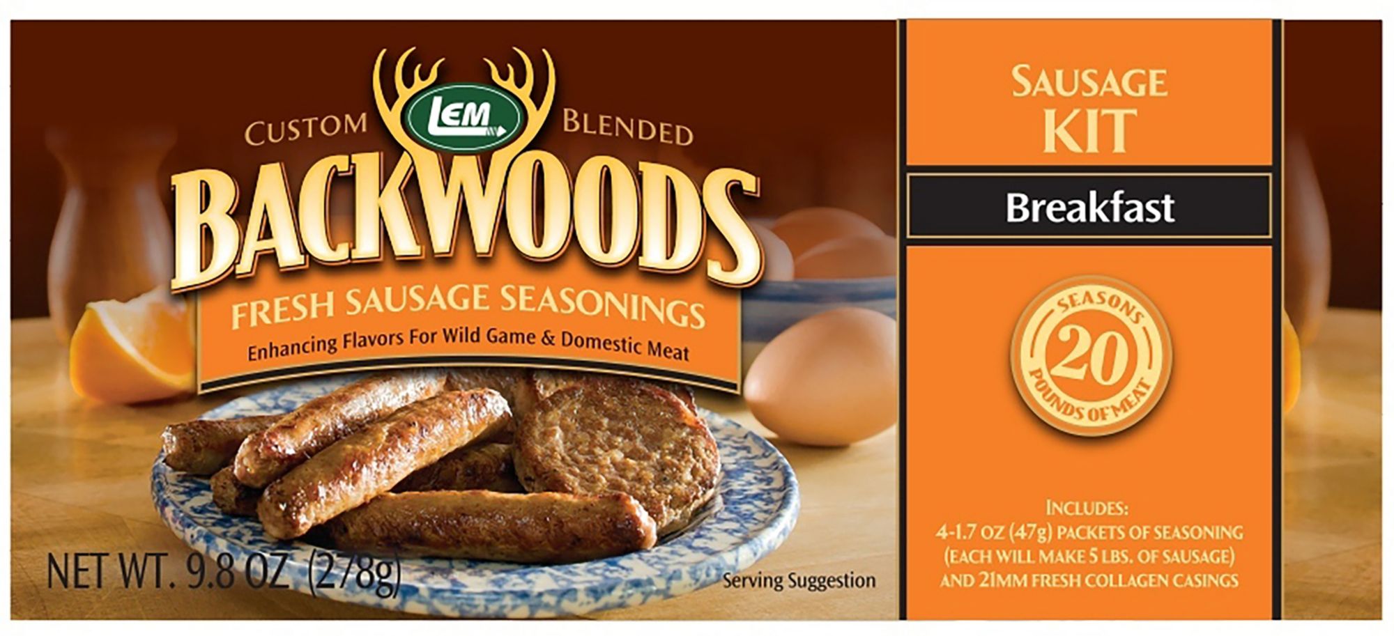 LEM 20 Lb. Breakfast Sausage Kit product image