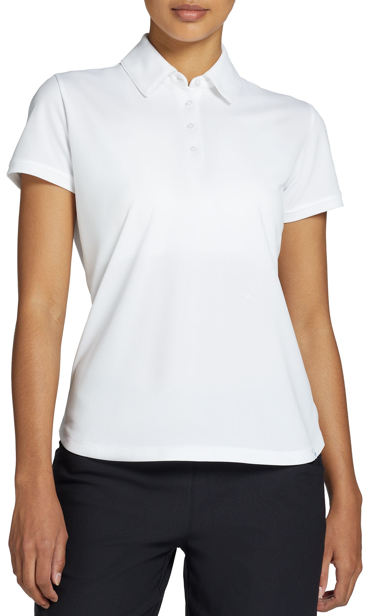 Walter Hagen Women's Clubhouse Pique Short Sleeve Golf Polo