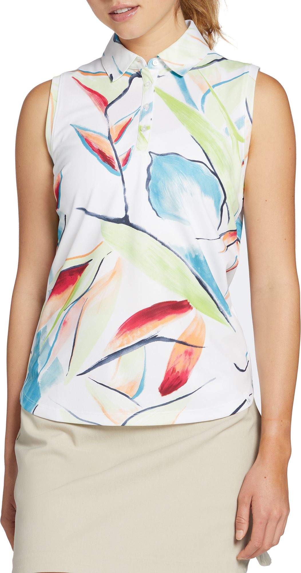 Walter Hagen Women's Clubhouse Pique Sleeveless Golf Polo product image