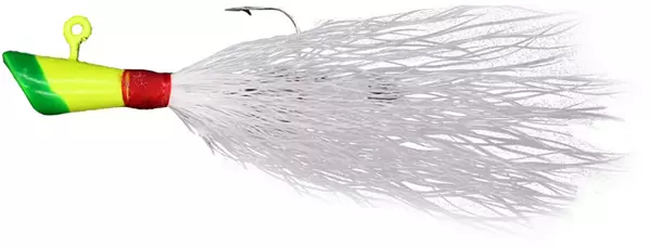 Leland Lures Lead Shad Darts, Green/Chartreuse