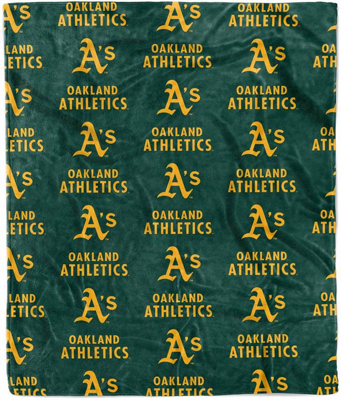 Logo Brands Oakland Athletics Plush Blanket