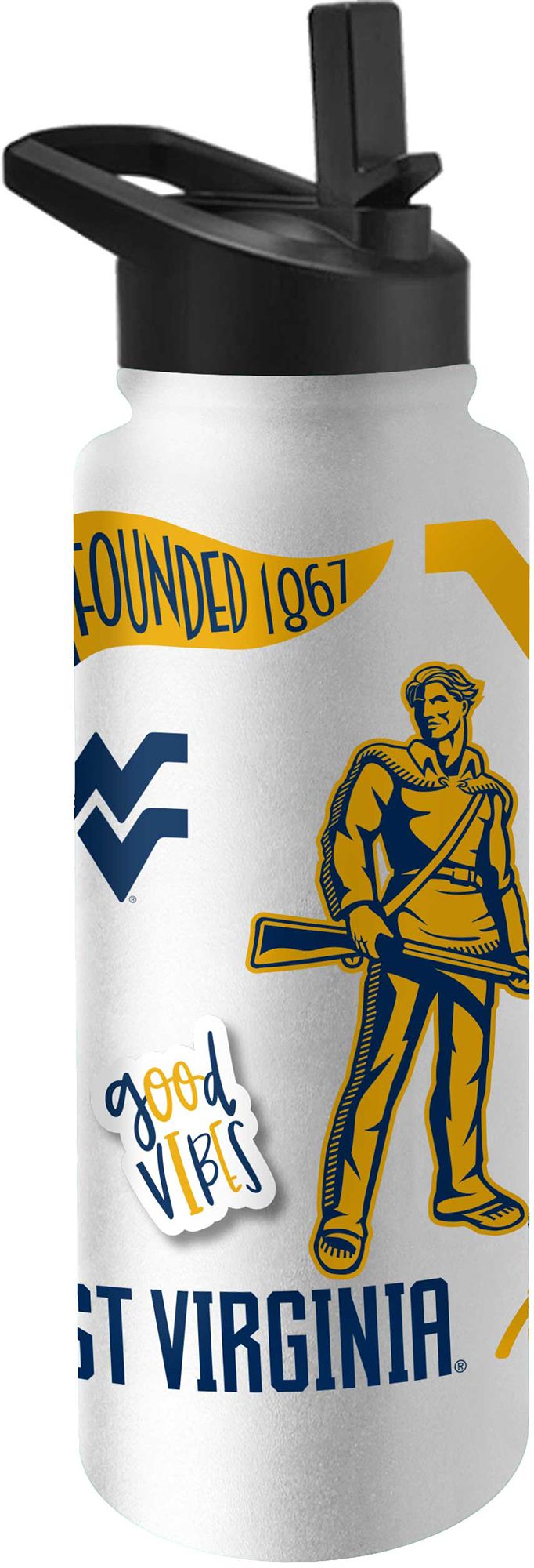 Logo Brands West Virginia Mountaineers 34 oz. Native Water Bottle product image