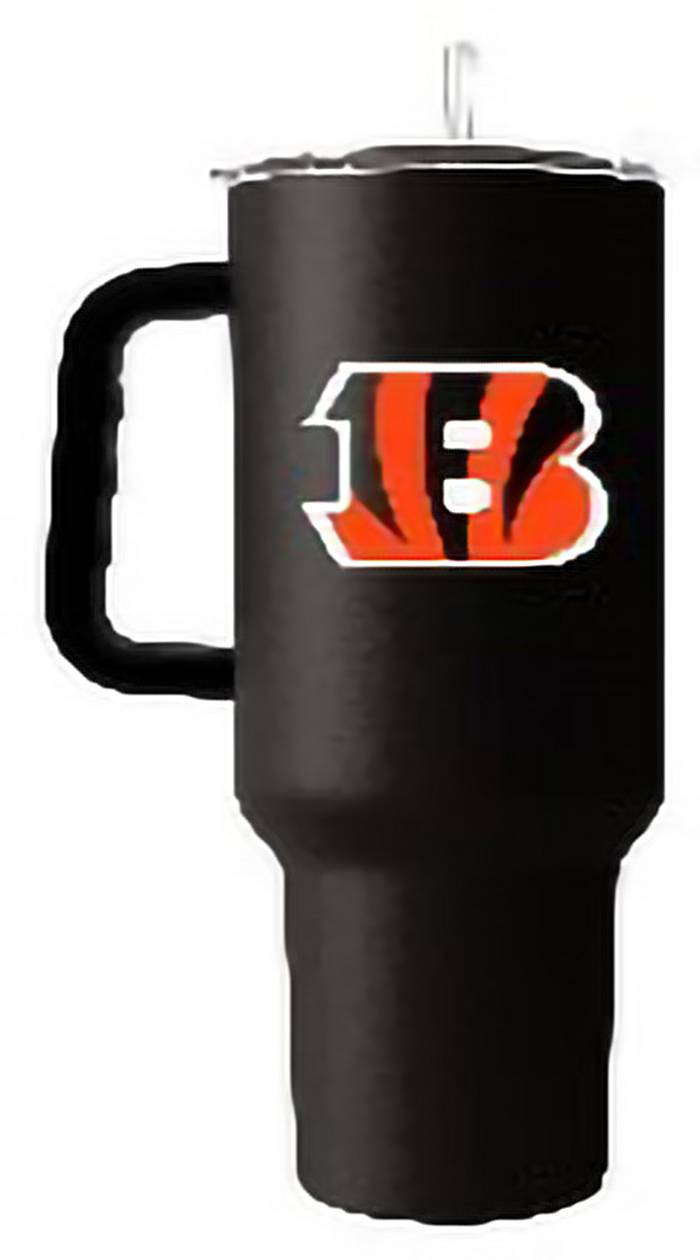 Bengals tumbler Joe Burrow with lid and straw