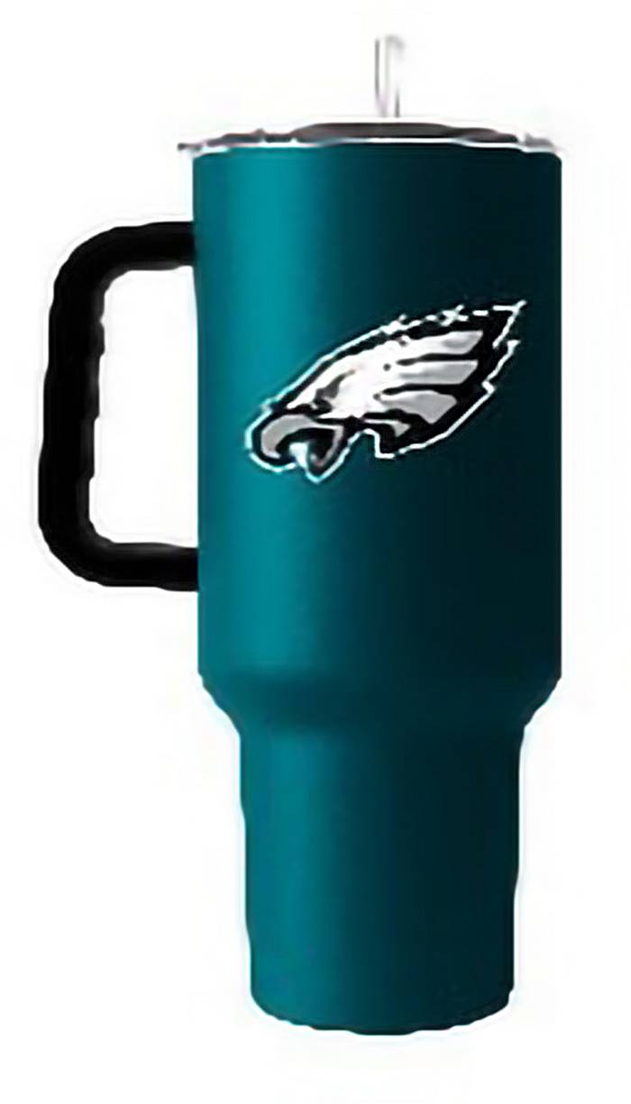 Logo Brands Philadelphia Eagles 30-fl oz Stainless Steel White Cup Set of:  1 at