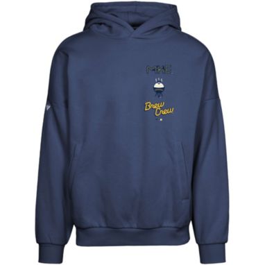 sorry, Levelwear Men's Milwaukee Brewers City Connect Navy Base Line Hoodie is currently out of stock