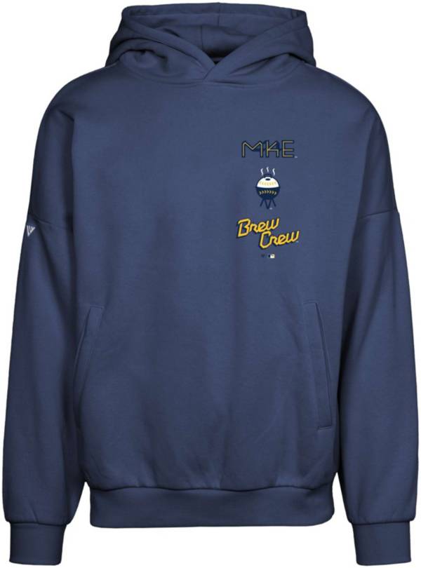 Levelwear Men's Milwaukee Brewers 2023 City Connect Navy Base Line