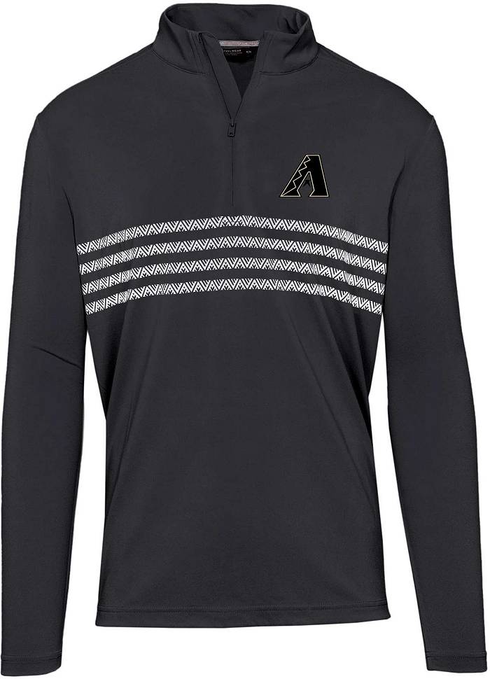Levelwear Men's Arizona Diamondbacks 2023 City Connect Black Asher  Quarter-Zip Shirt