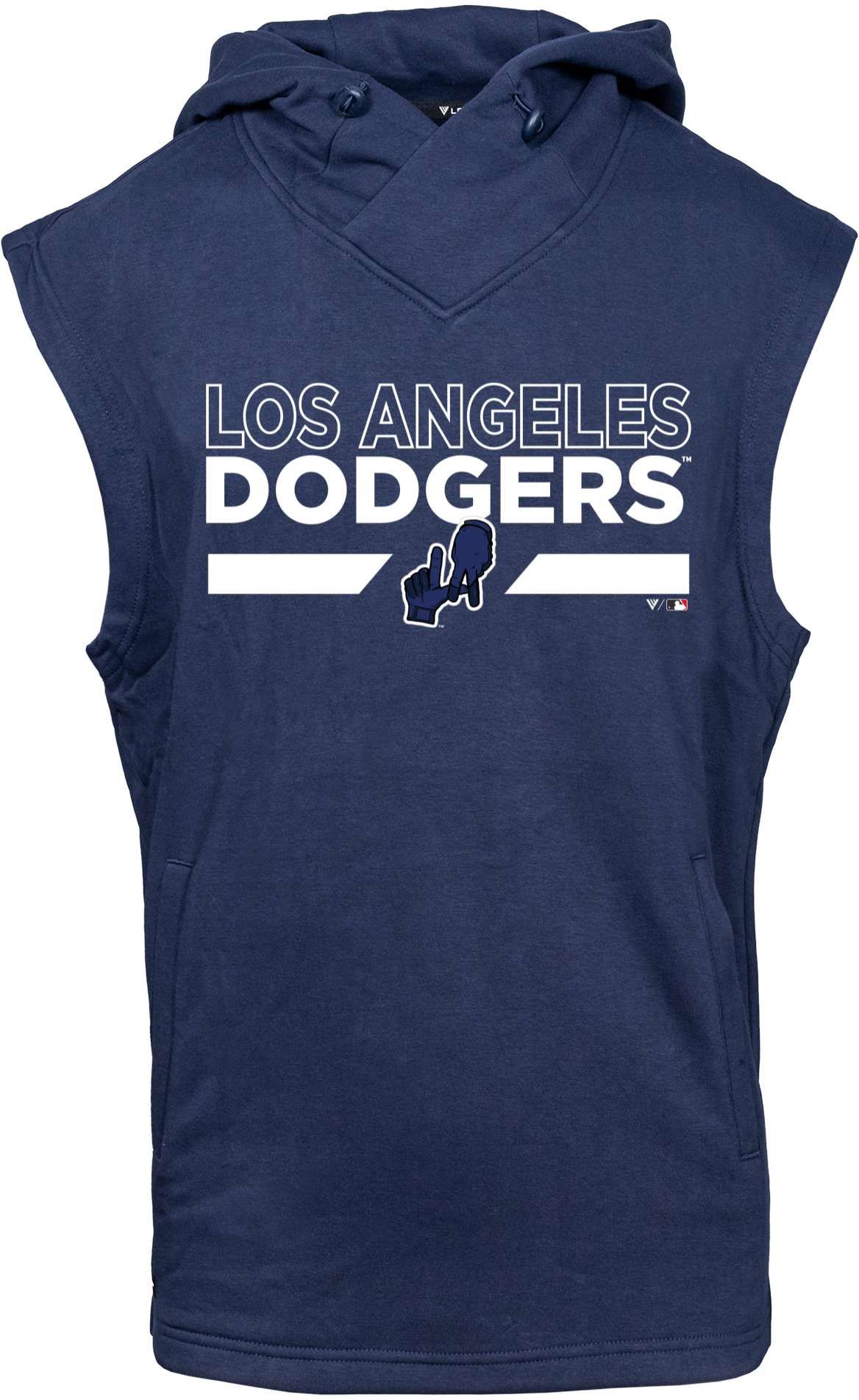 Levelwear Men's Los Angeles Dodgers 2023 City Connect Navy Throttle No Hitter Hoodie