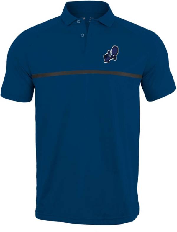 Reyn Spooner Men's Los Angeles Dodgers Blue Aloha Performance Polo