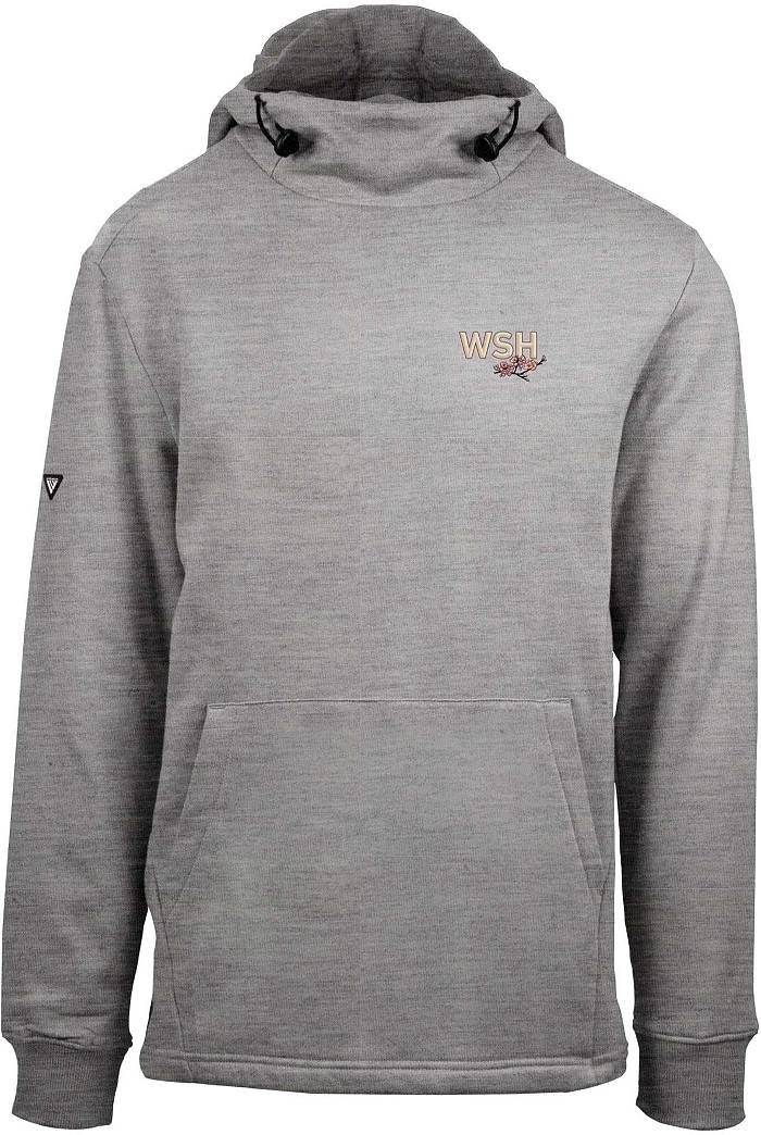 Men's Washington Nationals New Era Gray 2022 City Connect Pullover Hoodie
