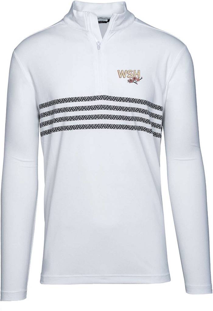 Levelwear Men's Washington Nationals 2023 City Connect White Asher  Quarter-Zip Shirt