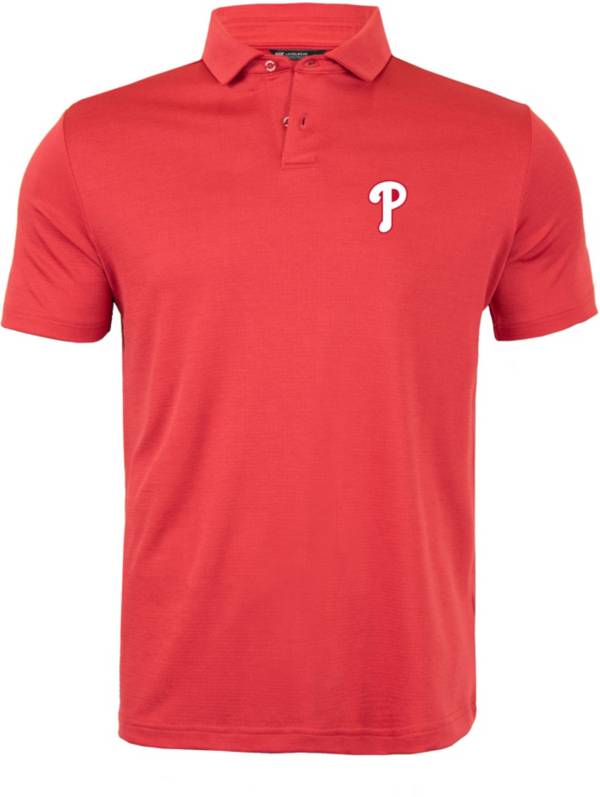 Levelwear Men's Philadelphia Phillies Red Duval Polo product image