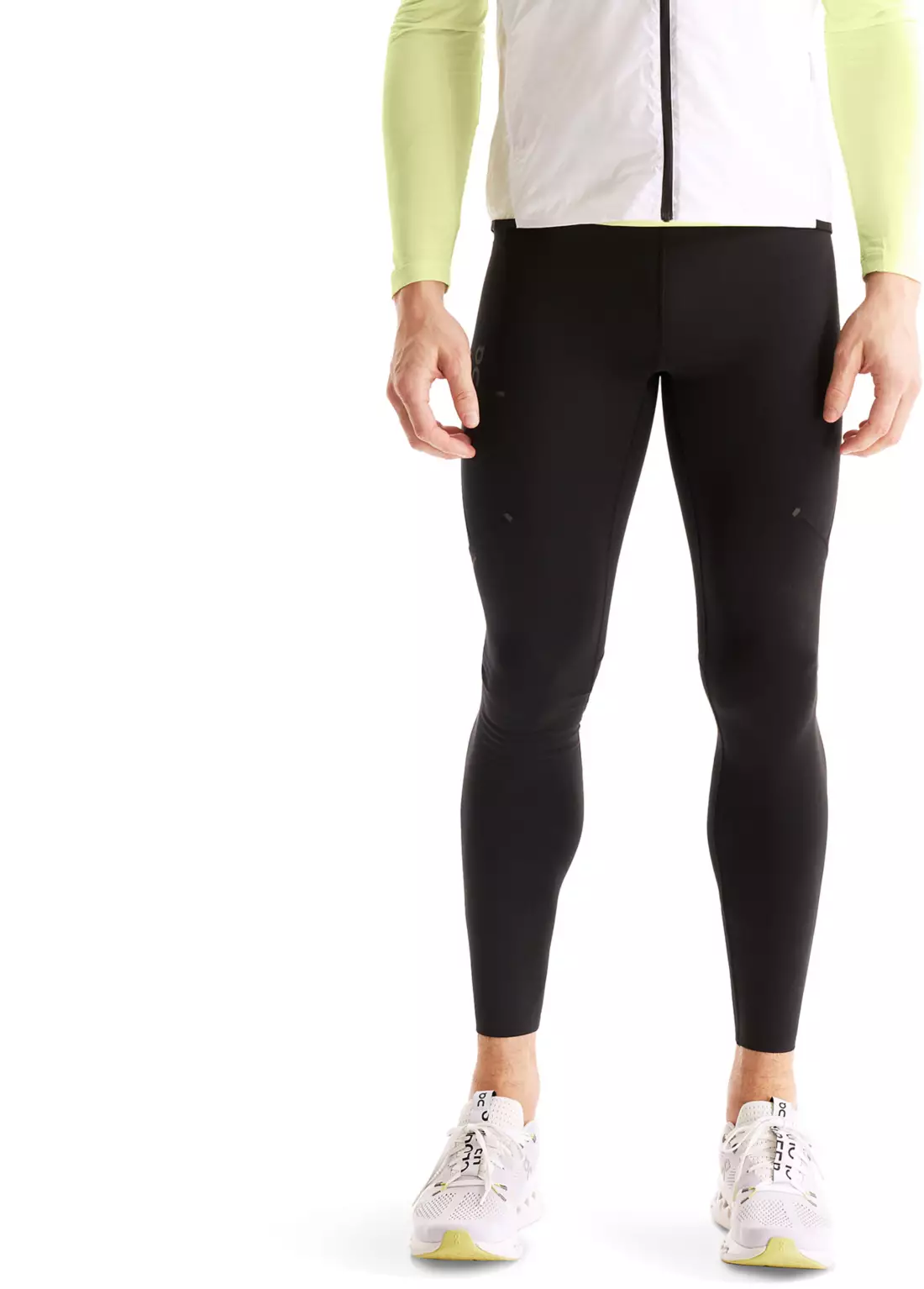 Men's Clothing - Ultimate Running Conquer the Elements AEROREADY Warming  Leggings - Black