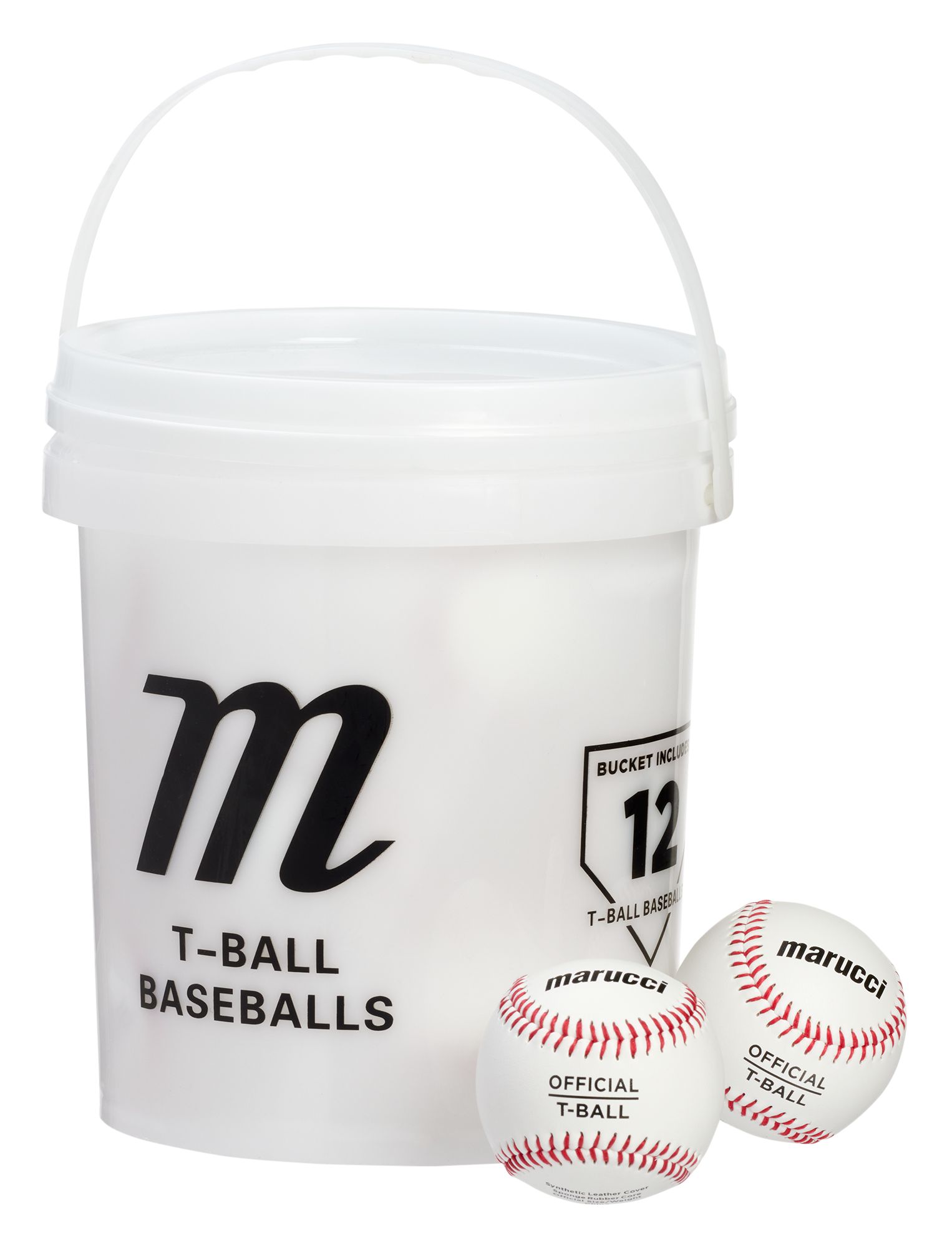 Marucci 1 Gallon Tee Ball Bucket - 12 Pack product image