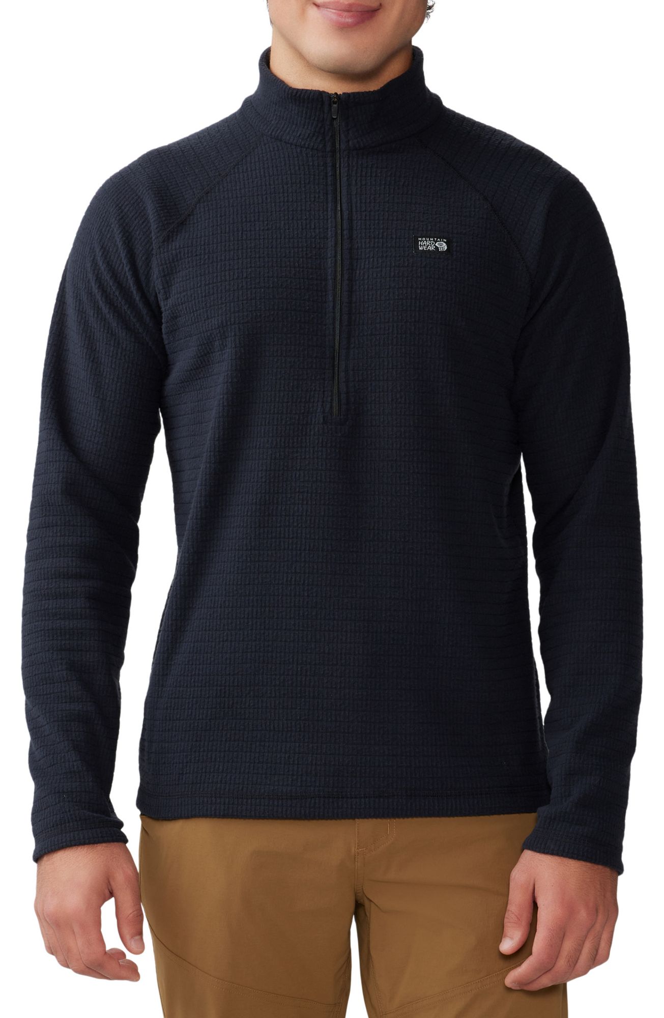 Mountain Hardwear Men's Summit Grid 1/2 Zip Top