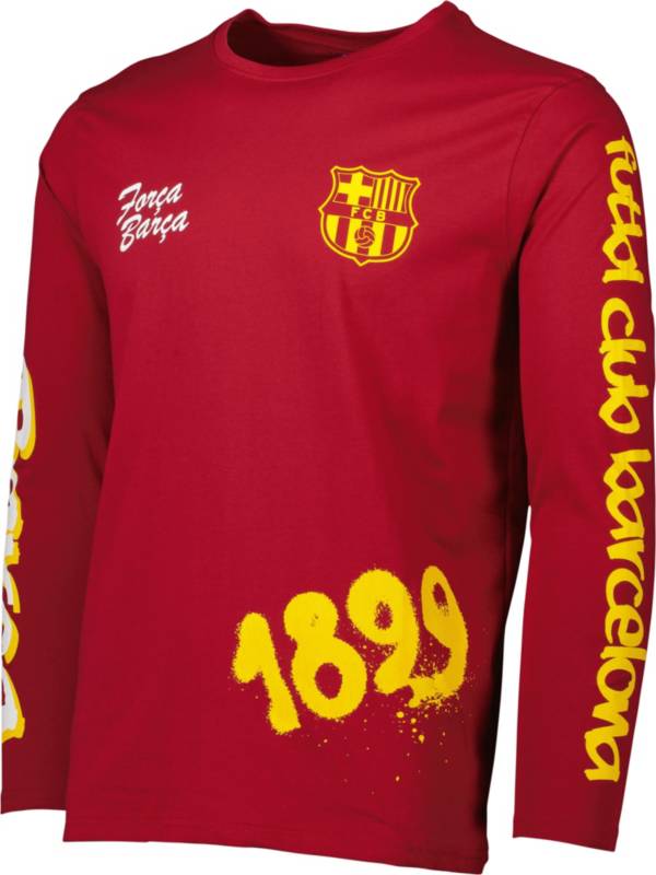 Pink barcelona best sale jersey long sleeve