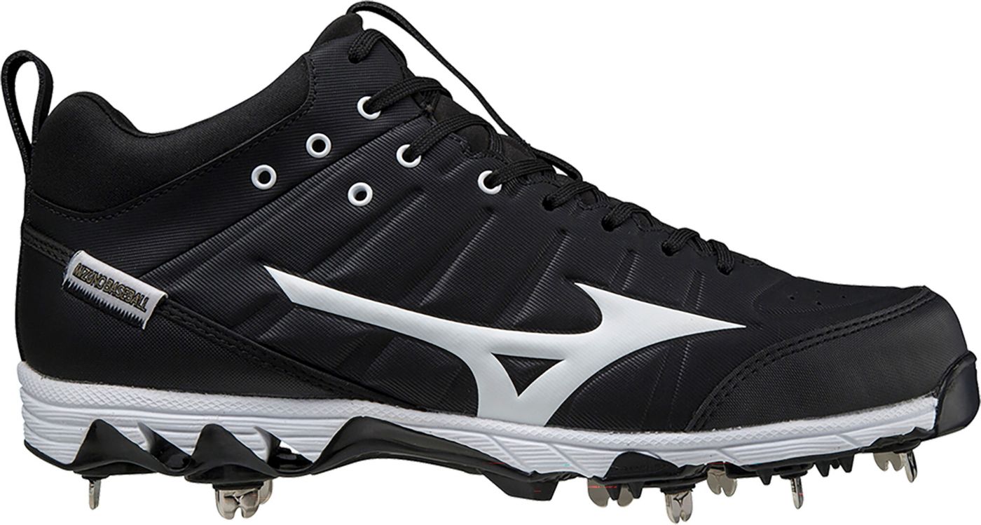 Men's mid metal baseball cleats online