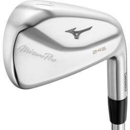 クラブ Mizuno Pro245N.S.PRO950neoX Mizuno Pro 245 Golf Iron 8pc Set, Steel Right Hand