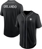 Fanatics Branded Men's MLS Orlando City '23 Third Period Baseball Jersey - Black - L Each