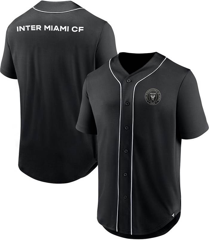 MLS Inter Miami CF '23 Black Third Period Baseball Jersey