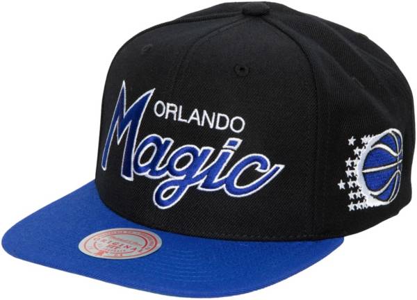 Mitchell and Ness Adult Orlando Magic Script 2Tone Adjustable Snapback Hat product image