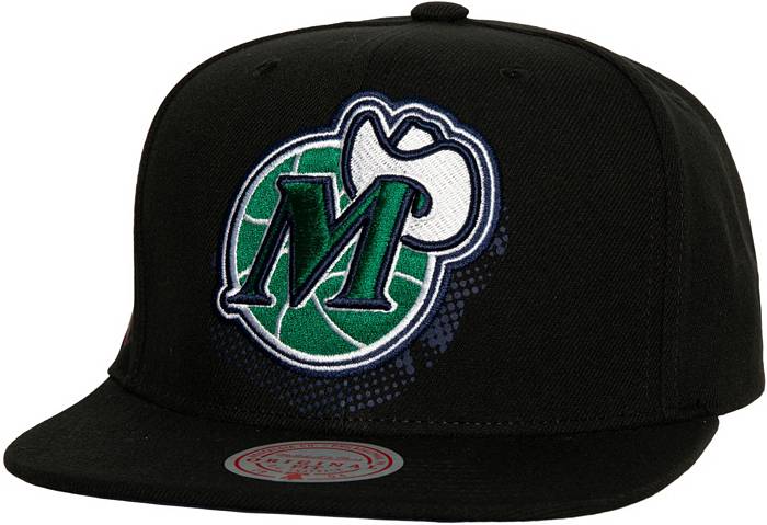 Mitchell and Ness Adult Dallas Mavericks Big Face Adjustable Snapback Hat