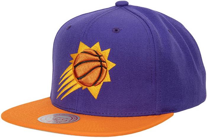 Mitchell and Ness Adult Los Angeles Lakers Big Face Adjustable Snapback Hat