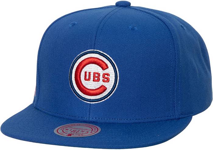 Mitchell & Ness Chicago Cubs Blue Cooperstown Evergreen Snapback Hat