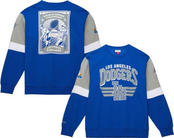 Mitchell & Ness Men's Los Angeles Dodgers Royal All Over 3.0 Crew